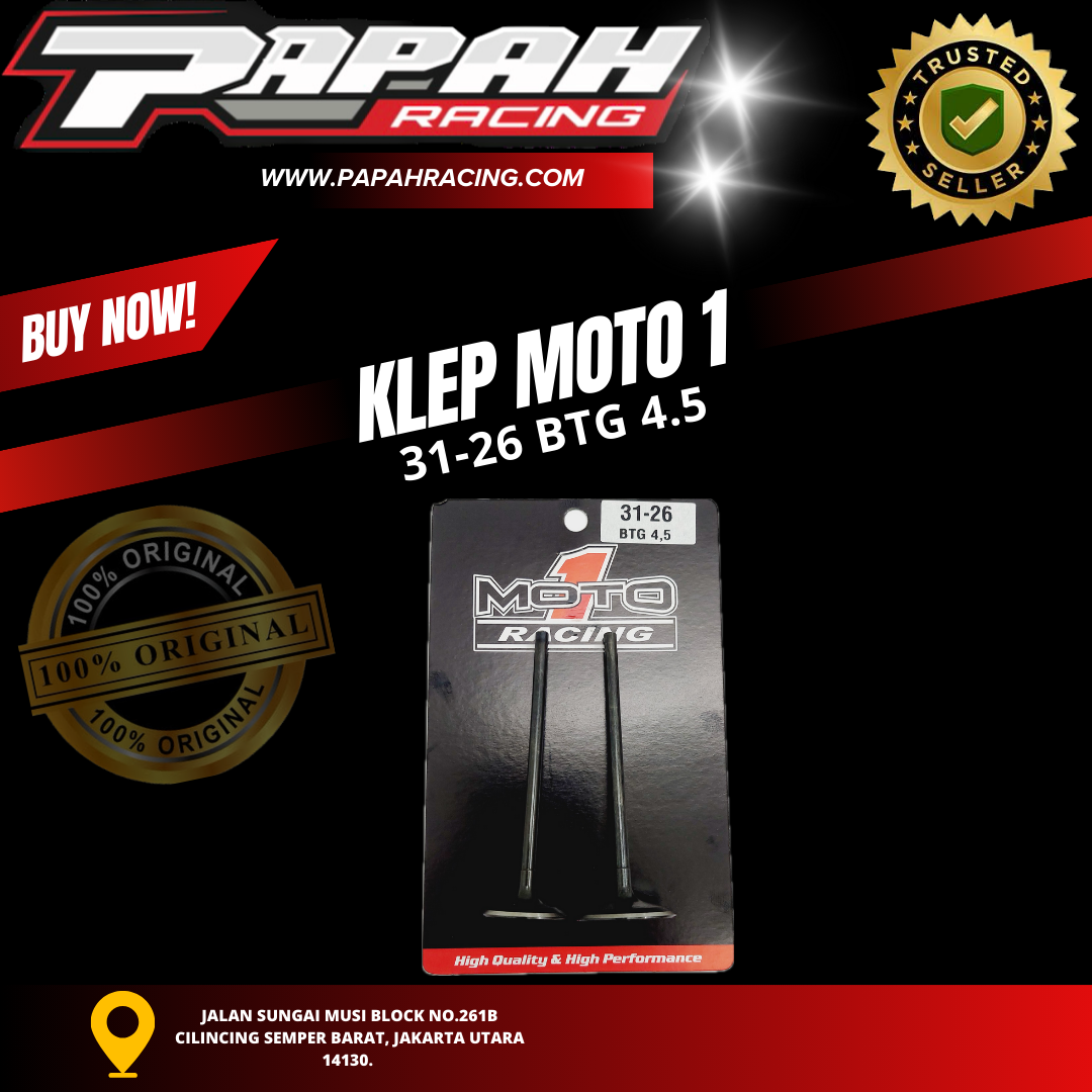 KLEP MOTO1 31-26 BATANG 4.5